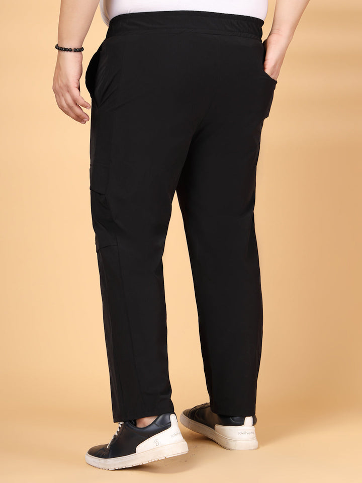 Plus Size Nylon Street Cargo & Weightless Jogger