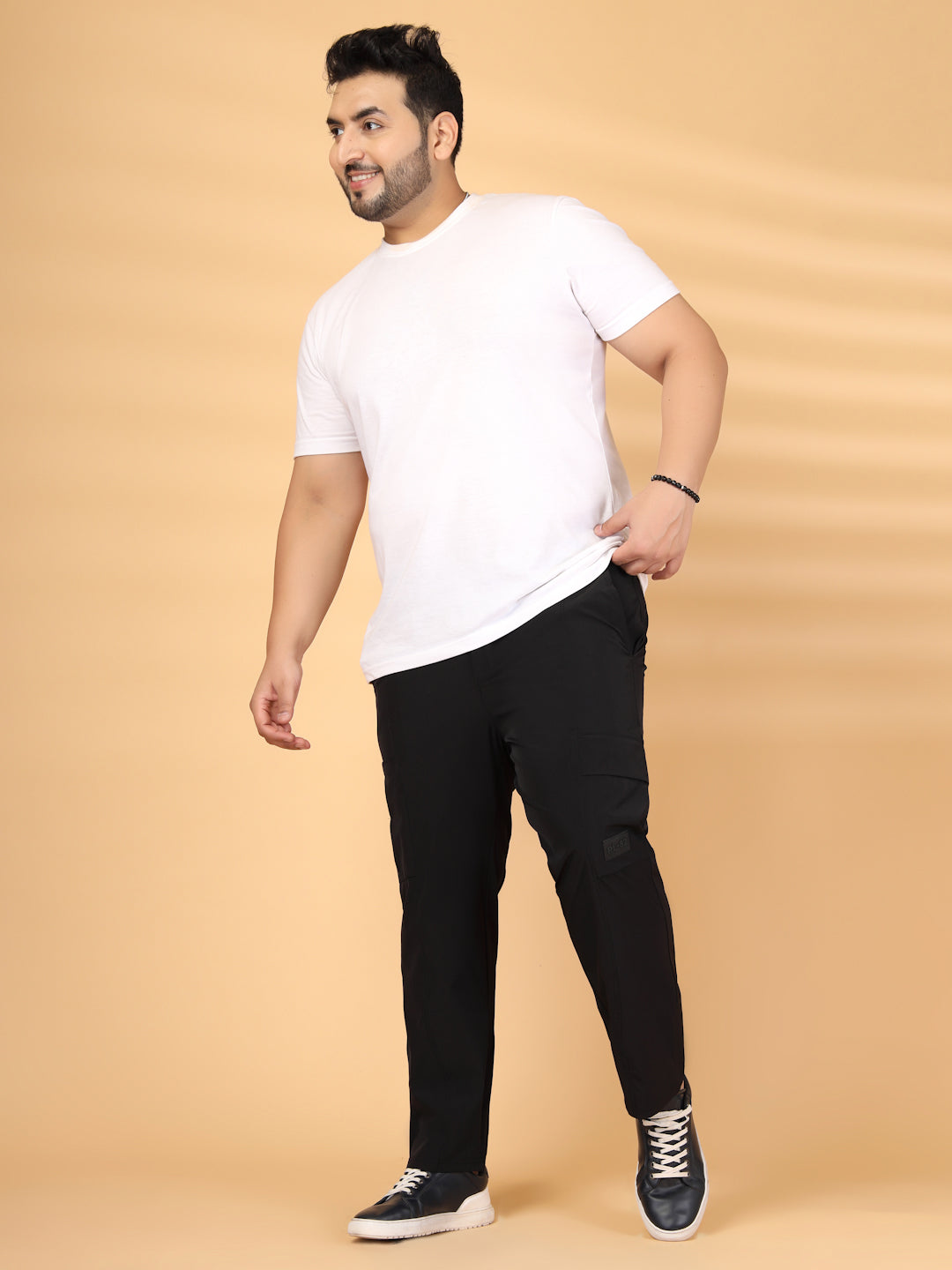 Plus Size Nylon Street Cargo & Weightless Jogger