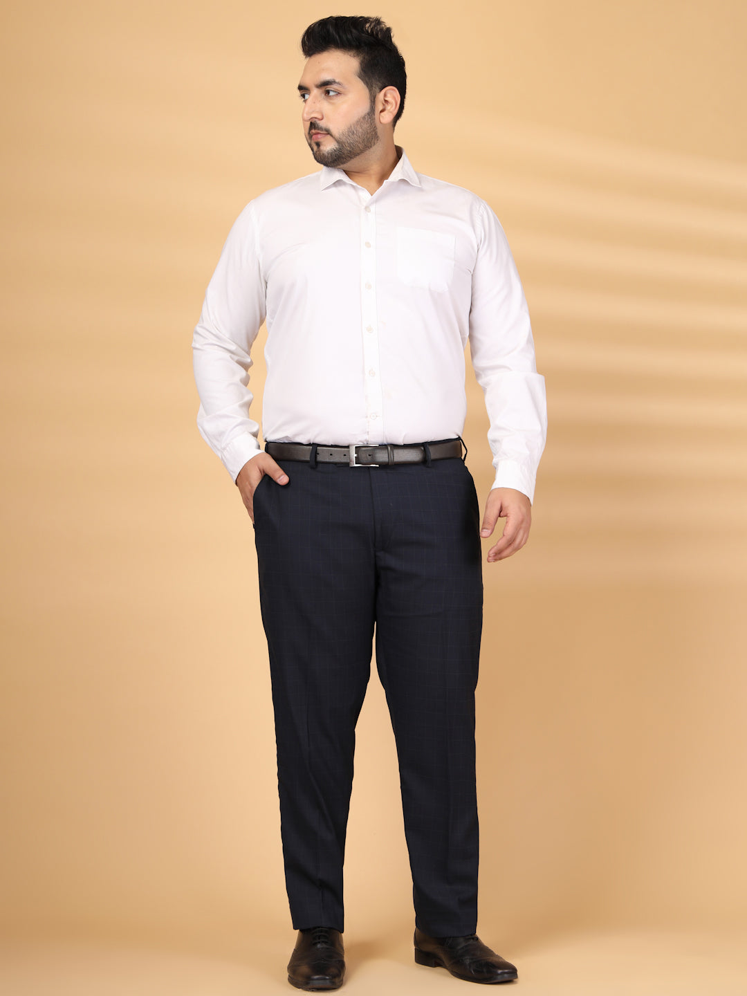 Plus Size Magic Formal Trouser With Extra Comfort