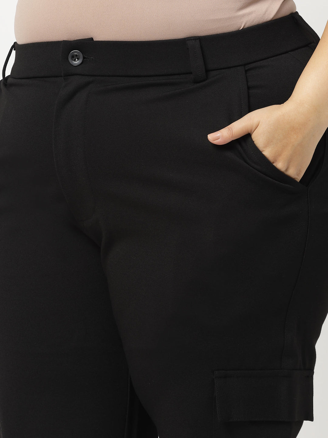 Plus Size  Women Mid-Rise Jeggings