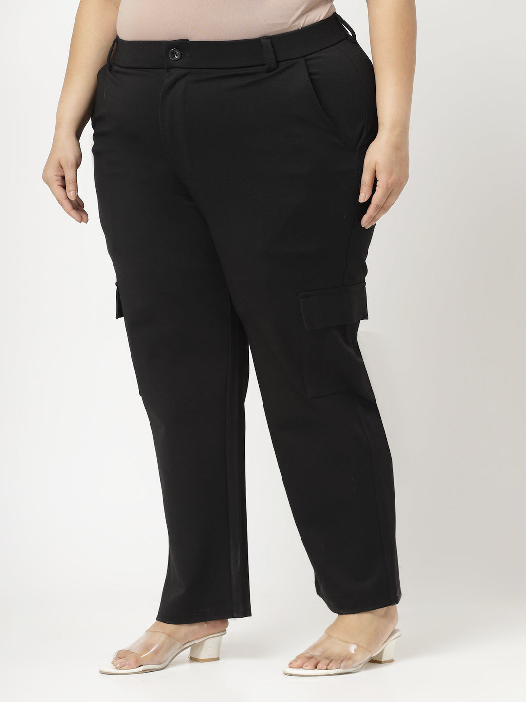 Plus Size  Women Mid-Rise Jeggings