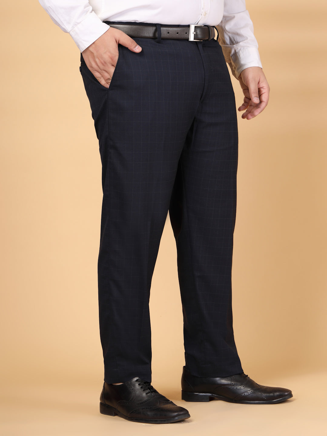 Plus Size Magic Formal Trouser With Extra Comfort