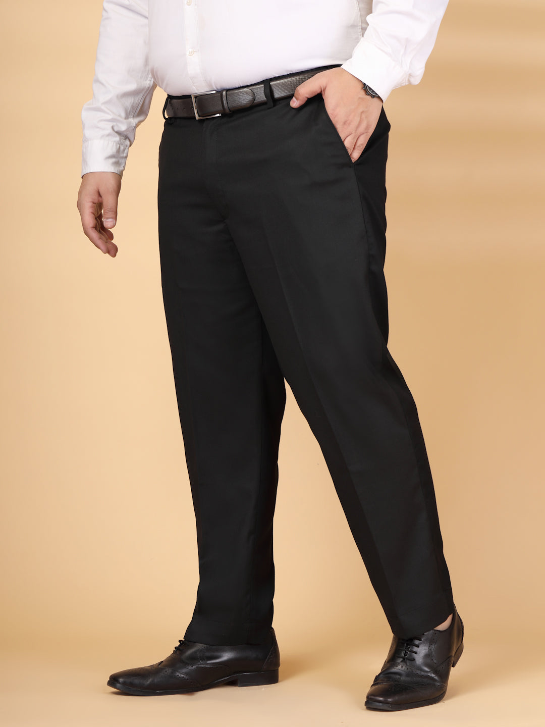 Plus Size Magic Formal Trouser With Extra Comfort