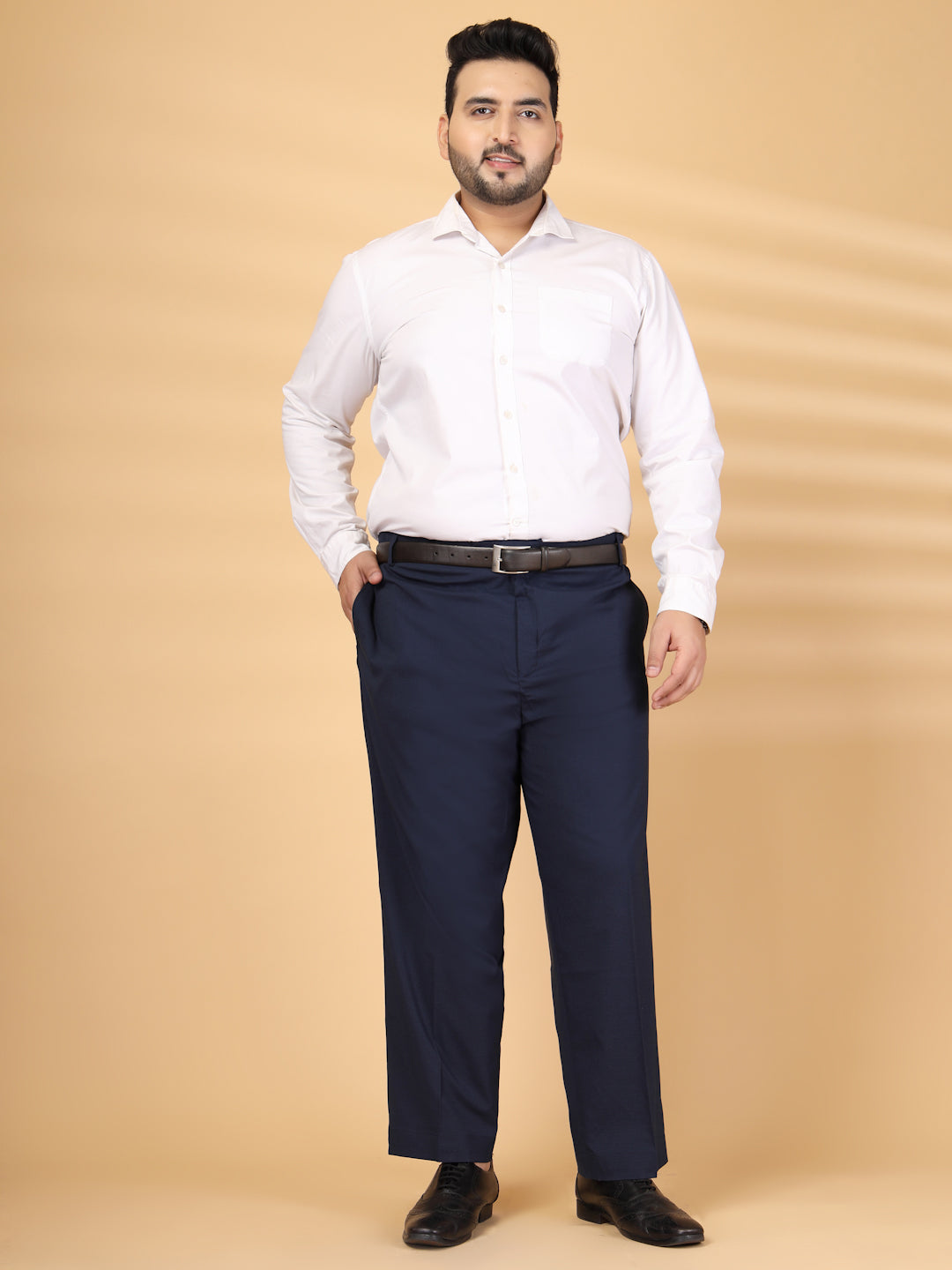 Plus Size Magic Formal Trouser With Extra Comfort