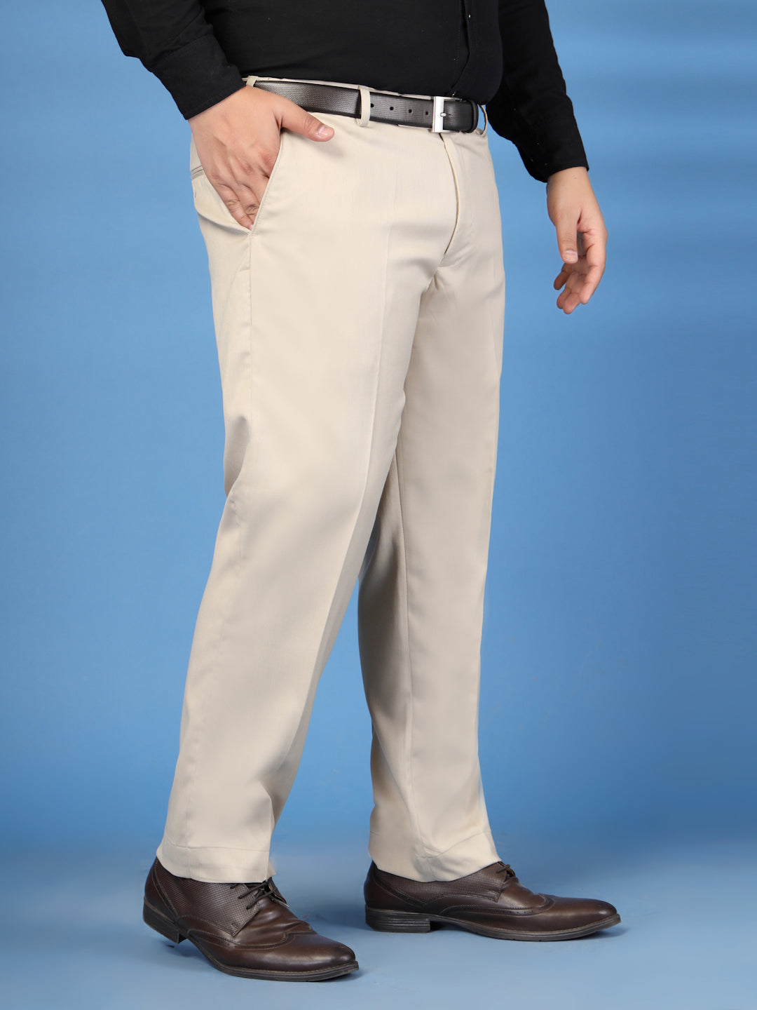 Plus Size Magic Formal Trouser With Extra Comfort