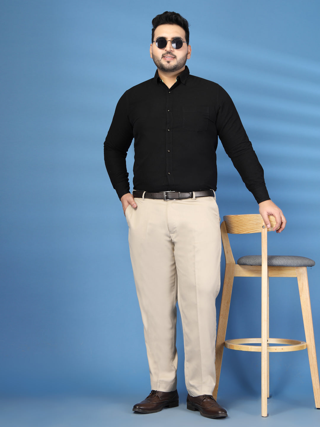 Plus Size Magic Formal Trouser With Extra Comfort