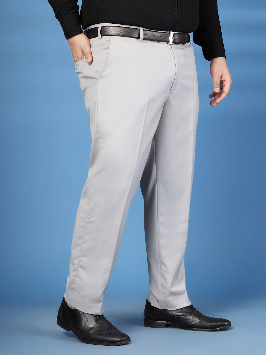 Plus Size Magic Formal Trouser With Extra Comfort