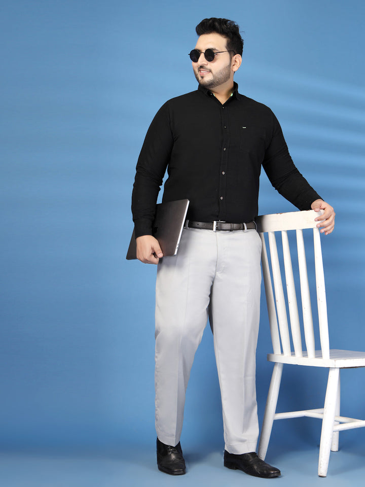 Plus Size Magic Formal Trouser With Extra Comfort