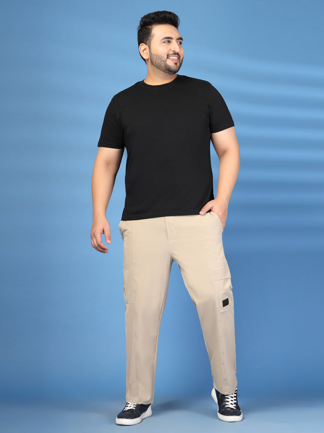 Plus Size Nylon Street Cargo & Weightless Jogger