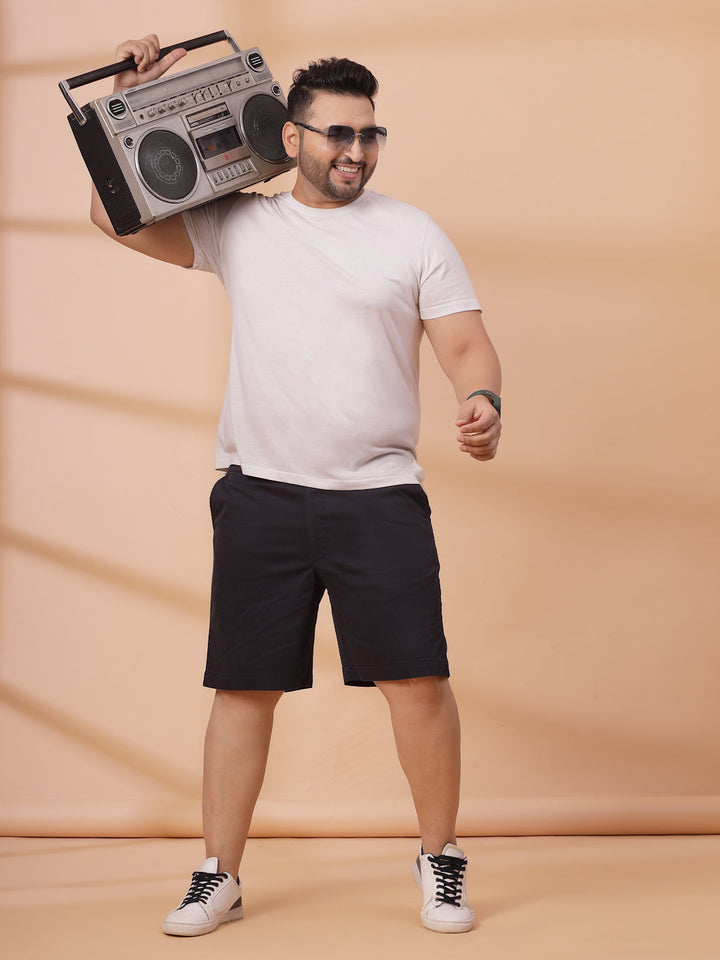 Plus Size Leisure Wear Bermuda Shorts