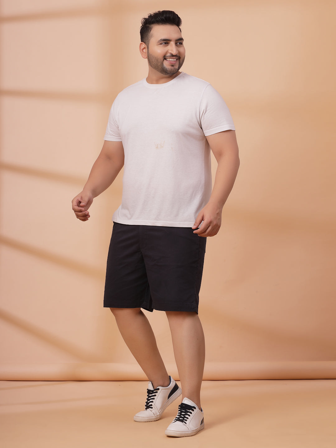 Plus Size Leisure Wear Bermuda Shorts