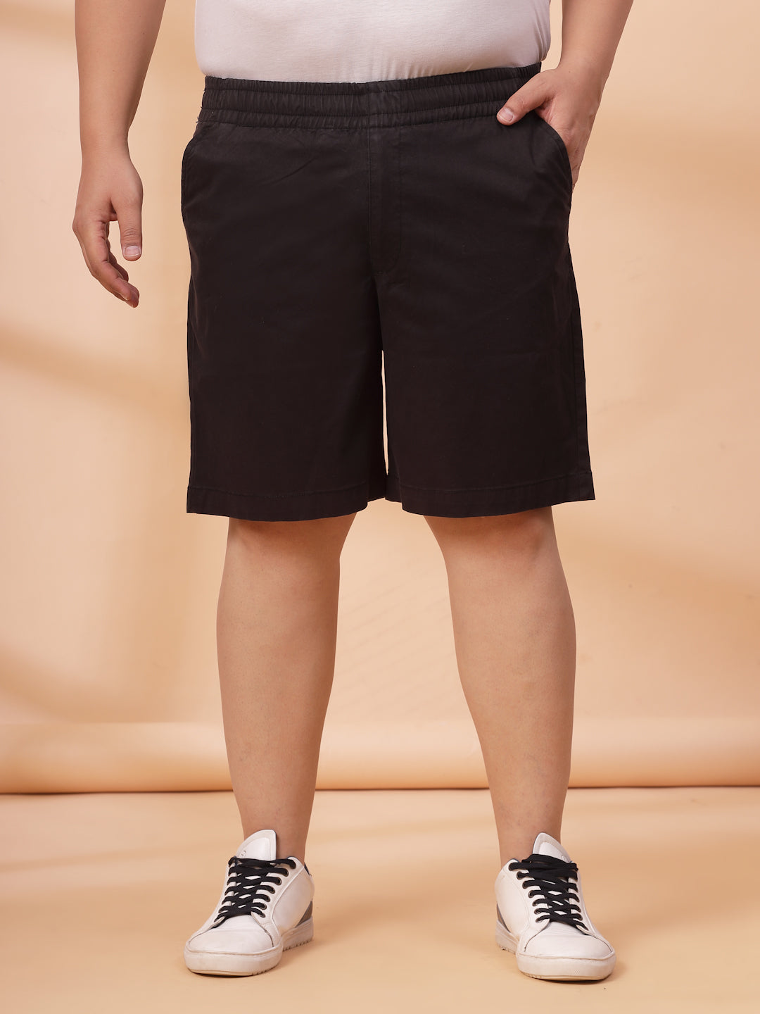 Plus Size Leisure Wear Bermuda Shorts