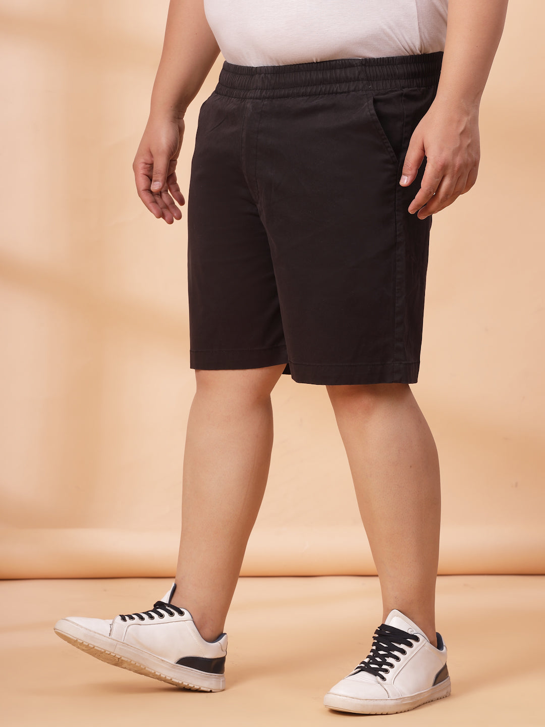 Plus Size Leisure Wear Bermuda Shorts