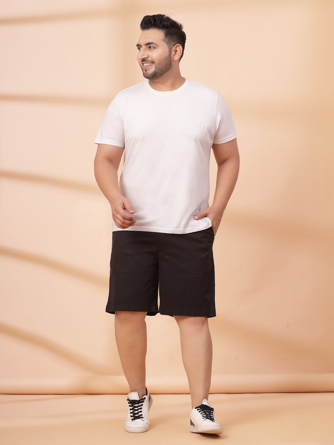 Plus Size Leisure Wear Bermuda Shorts