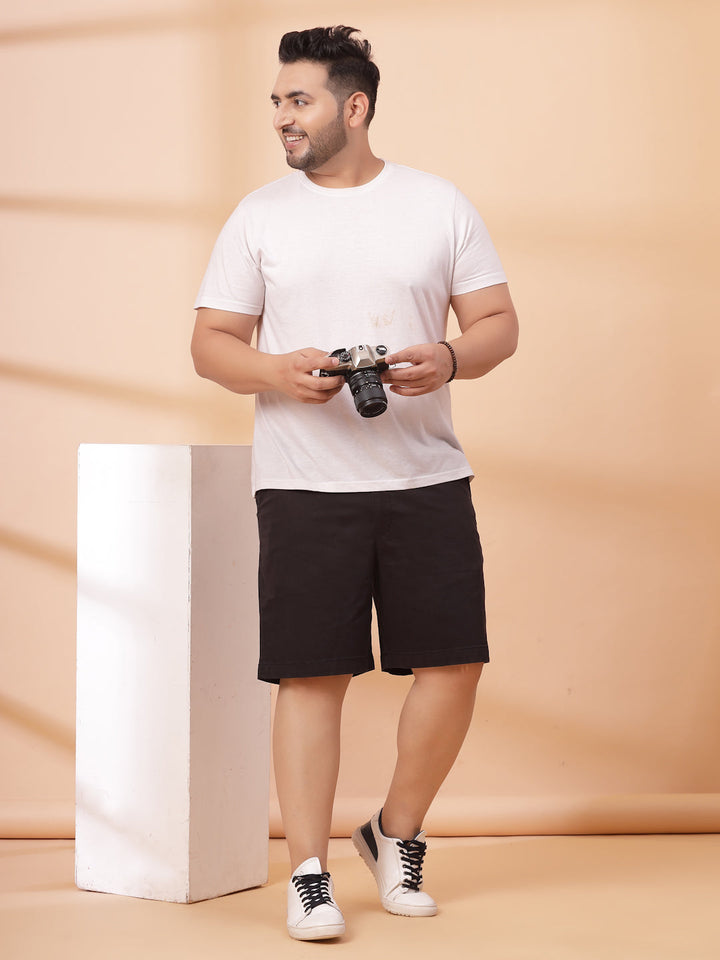 Plus Size Leisure Wear Bermuda Shorts