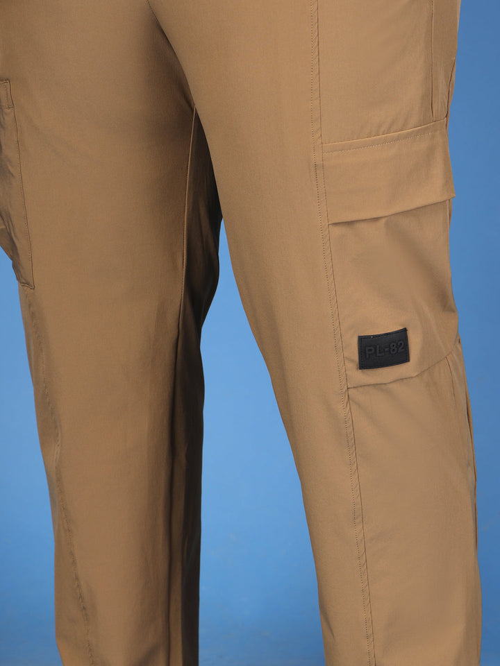 Plus Size Men Regular Fit Cargo Trousers