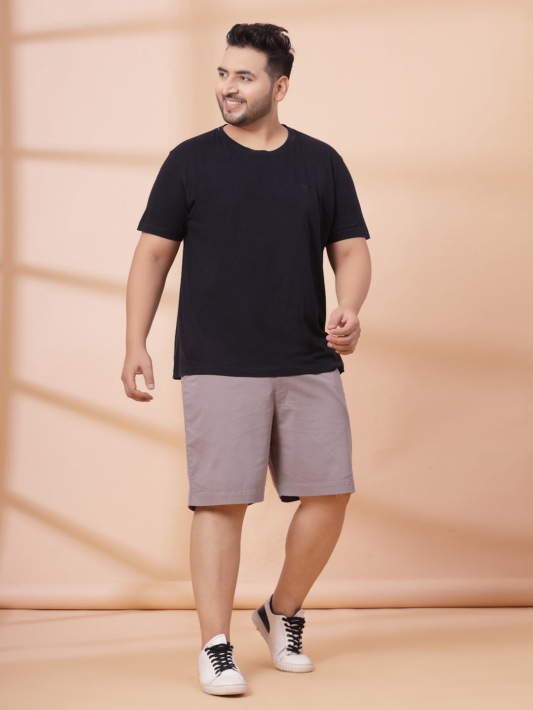 Plus Size Leisure Wear Bermuda Shorts