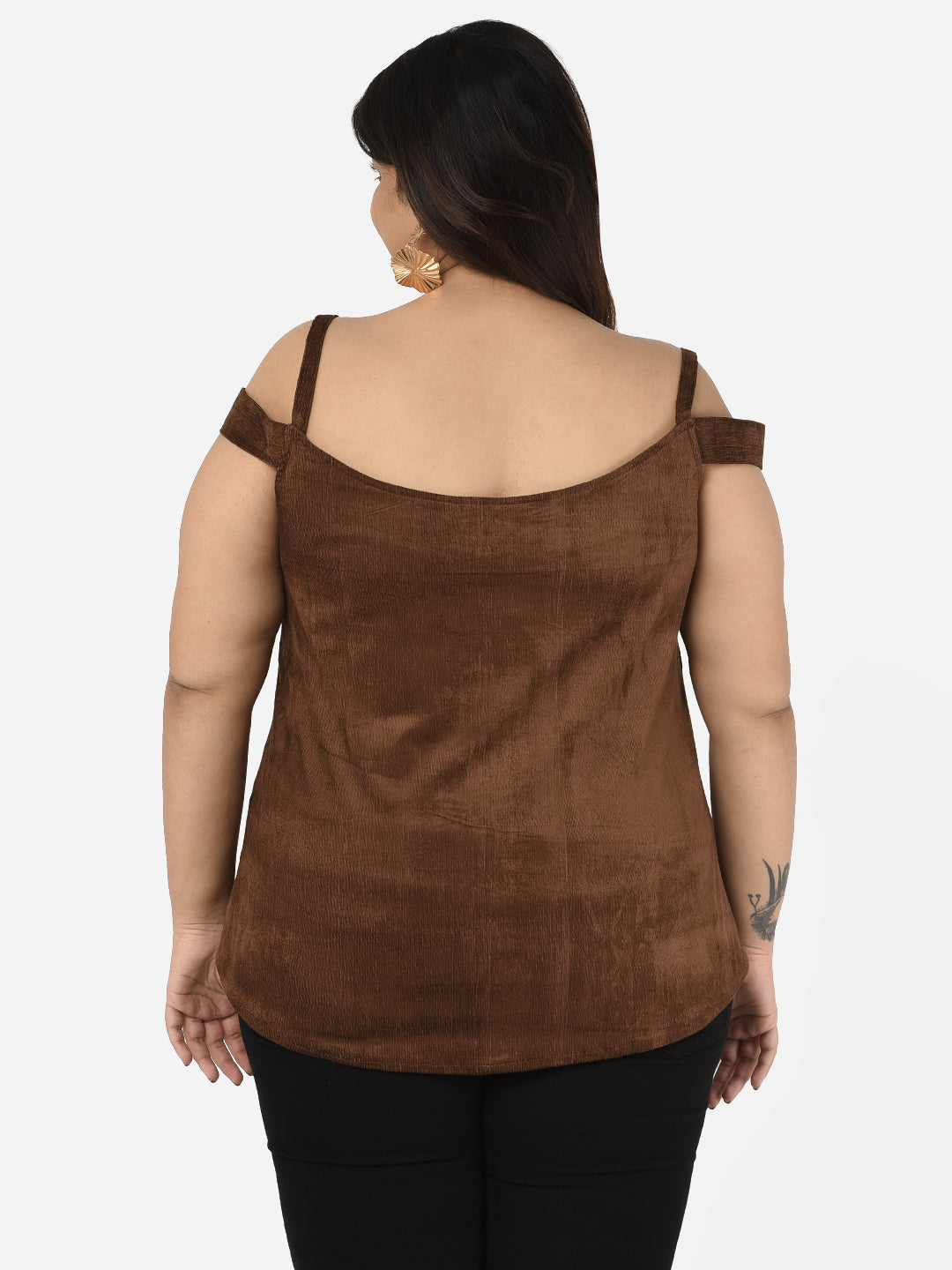 Bailey cold-shoulder Top