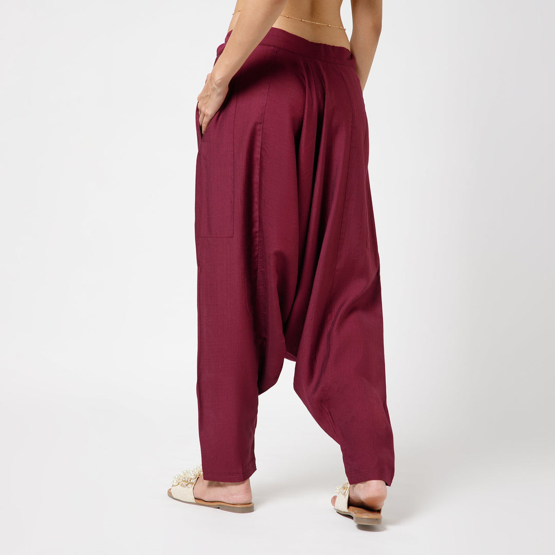 Prune Harem Pant