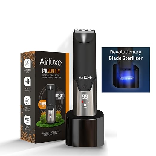 Airluxe BallMower UV Trimmer For Men With UV Sterilizer