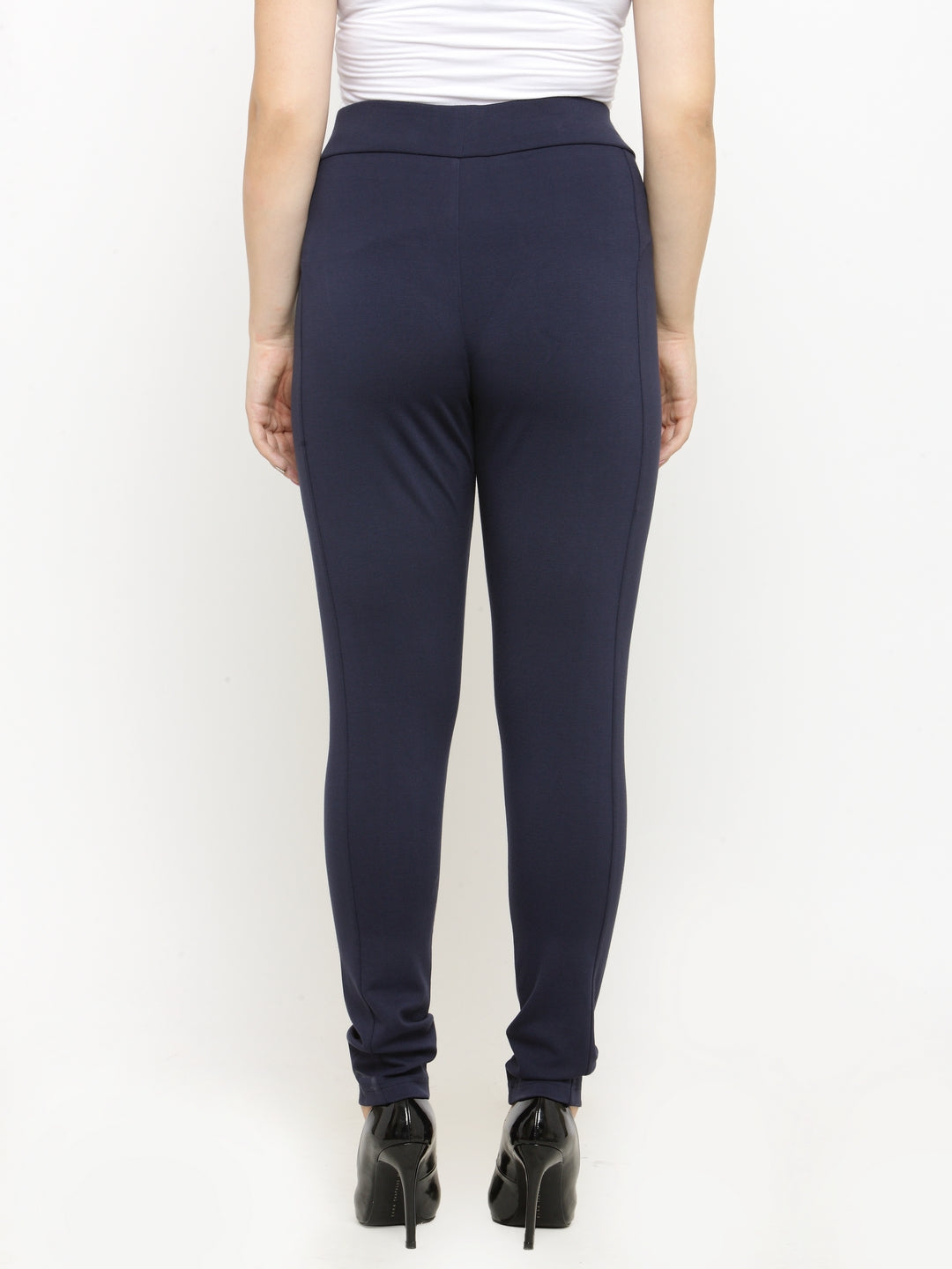Plus Size Navy Blue Jeggings