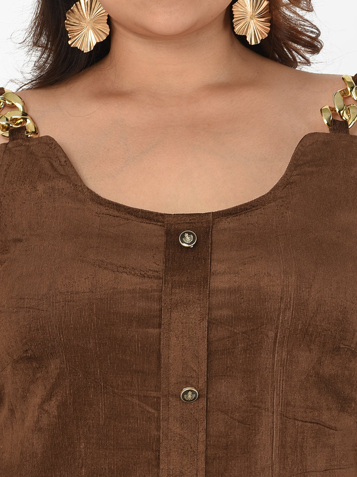 Bailey cold-shoulder Top