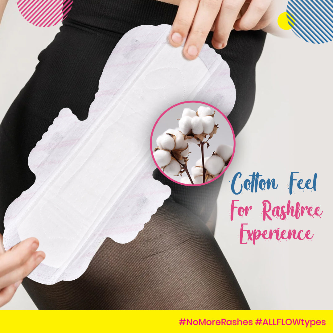 Sanitary Pads - Trial Pack (MRP ₹129 @ ₹59/-)