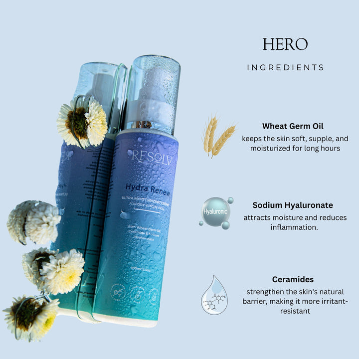 HORMONE SAFE GIFT SET FOR NEW MOM (100 ML, Pack of 2, LINEA SMOOTH + HYDRA RENEW + GIFT BOX)