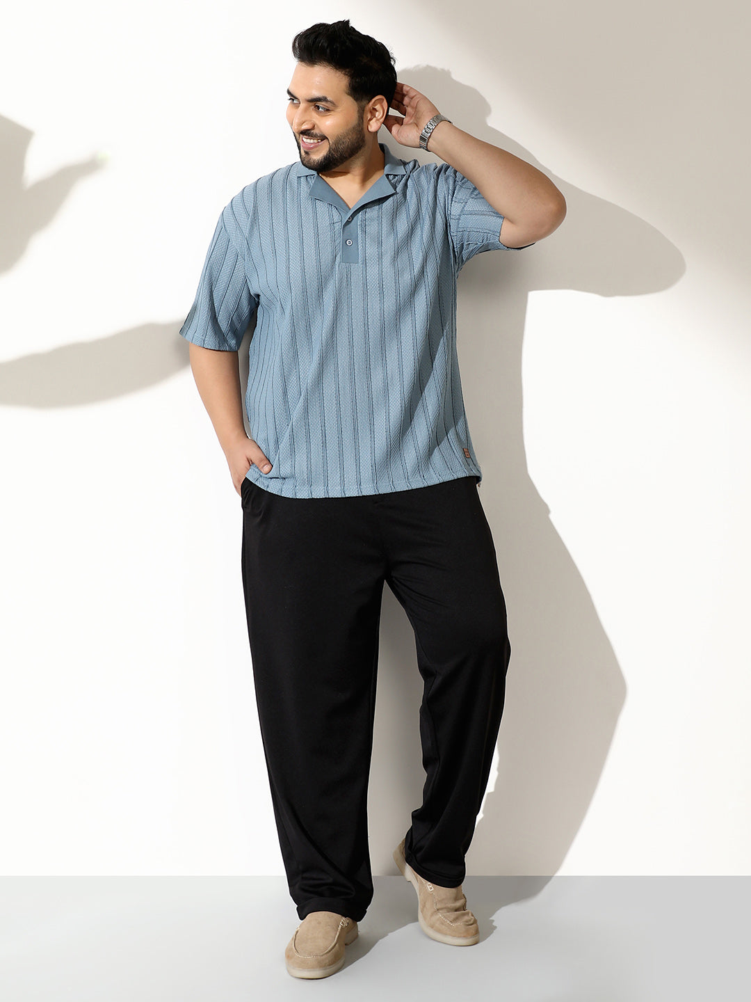 Wicker-Tactile Polo T-Shirt