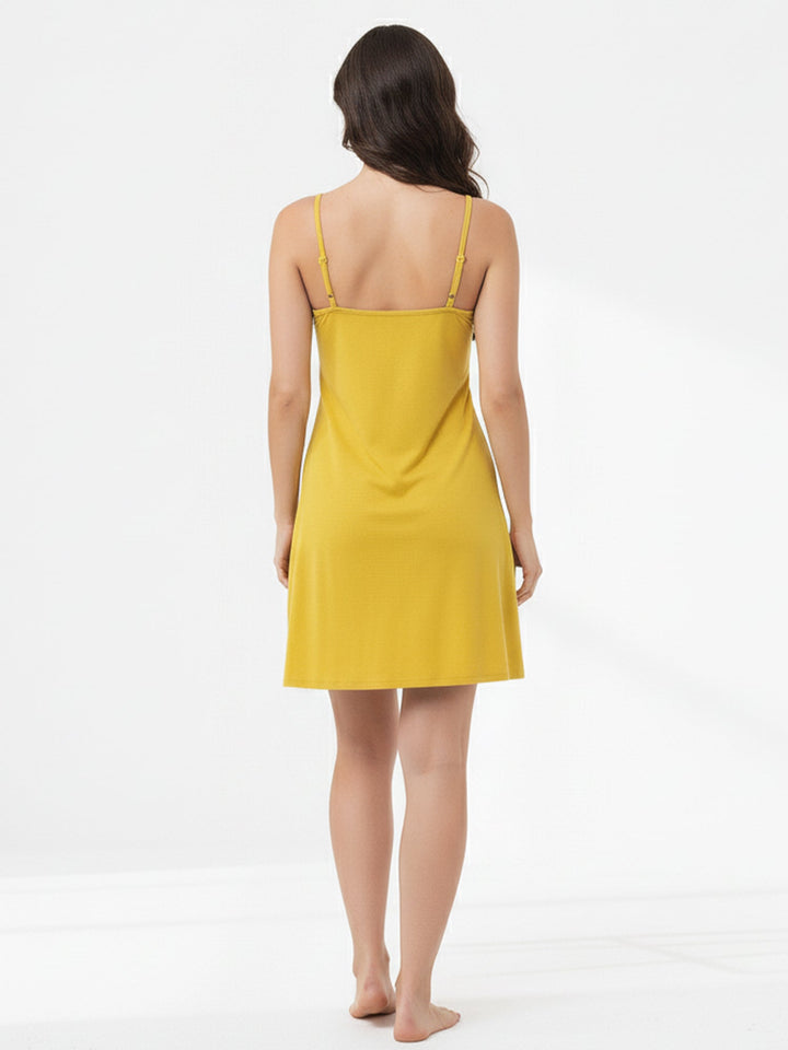 Organic Cotton Nightdress ISL064-Super lemon