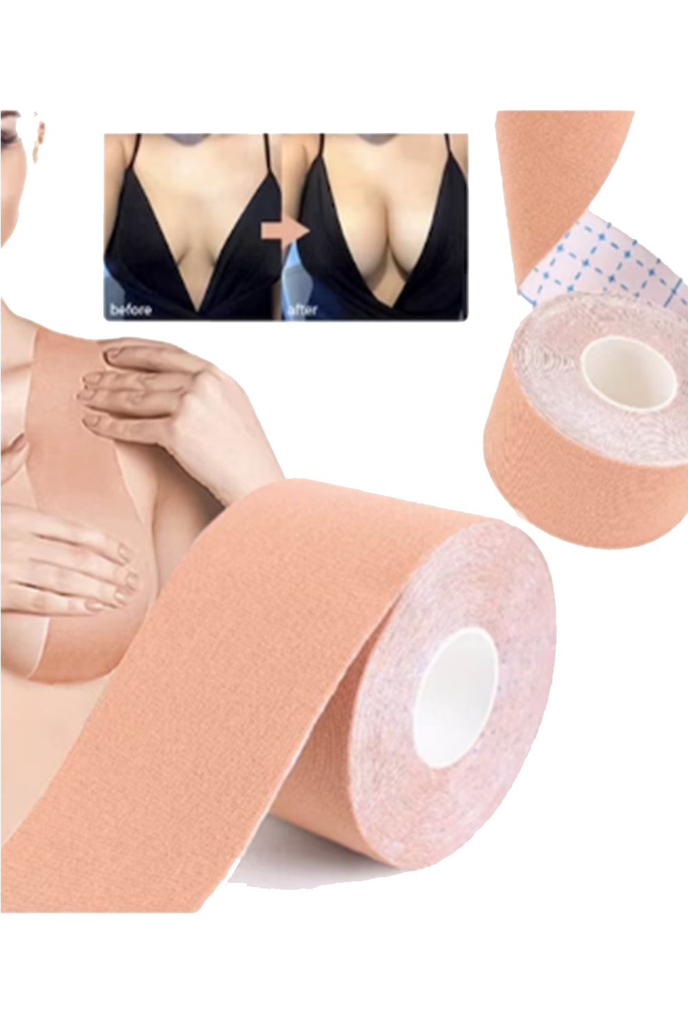Body tape and 5 Disposable nipple pasties
