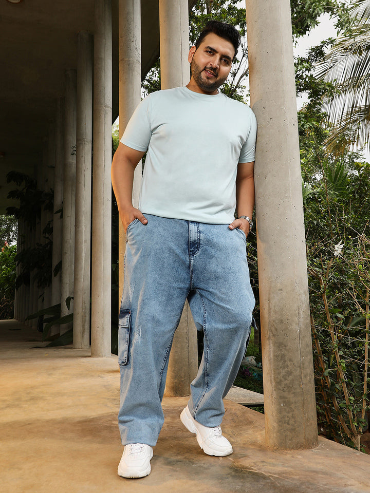 Cargo Denim Jeans