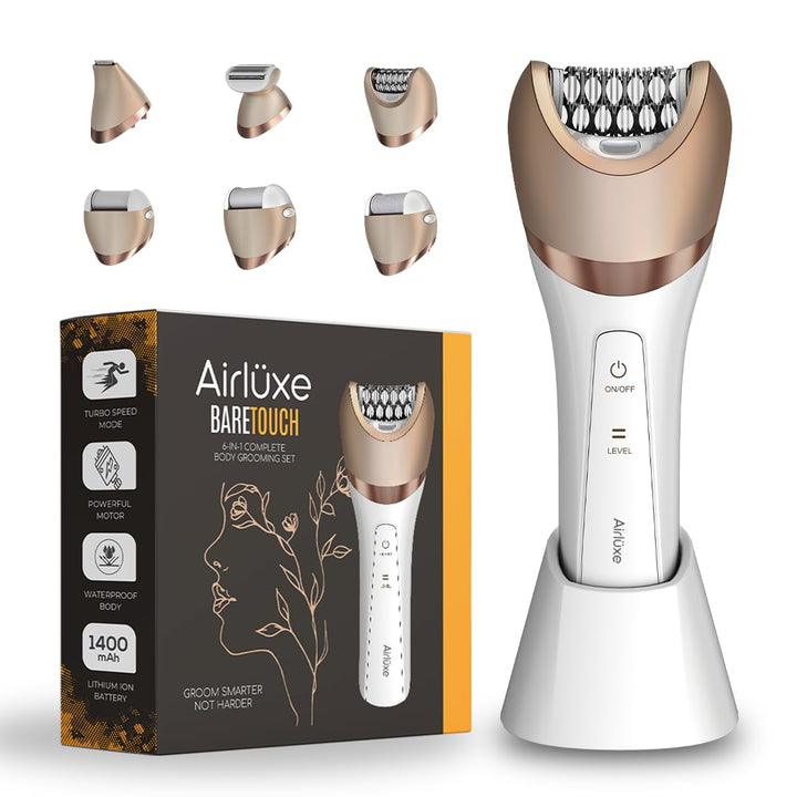 AIRLUXE BareTouch 6 in 1 grooming set for women