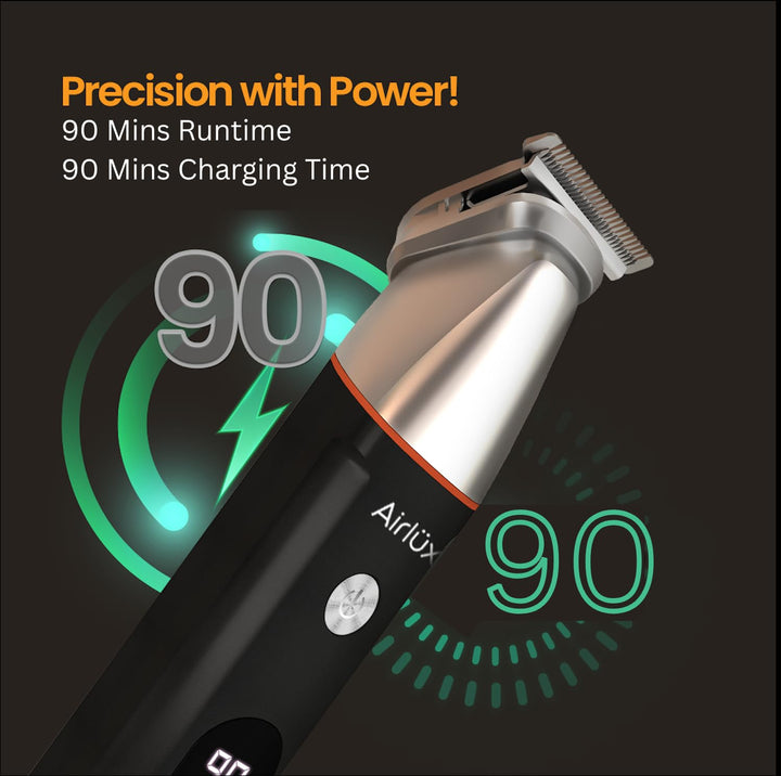 Airluxe GroomMaster 12-in-1 Multi Grooming Kit for Men