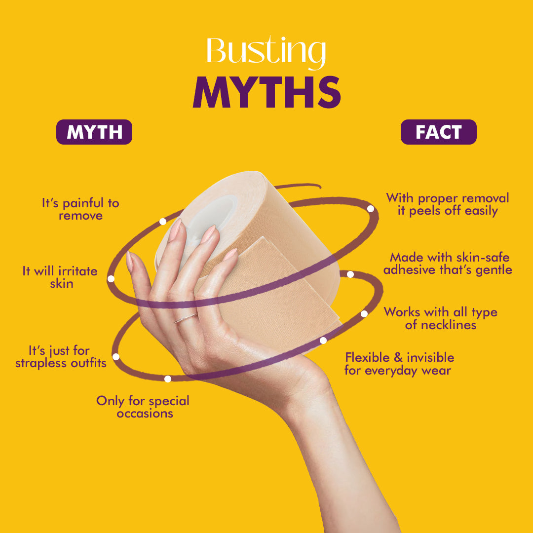 Breast Tape (Free 5 pairs of Nipple Pasties)