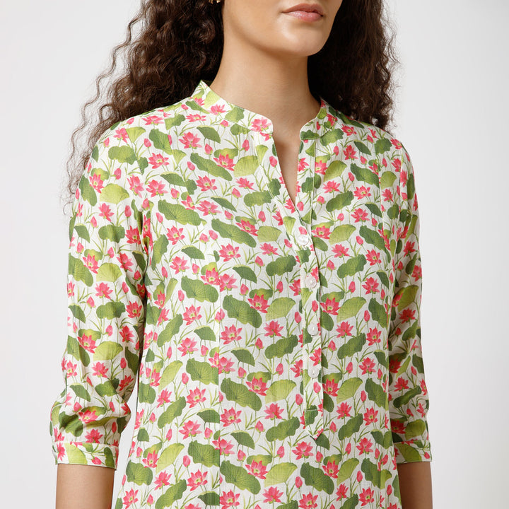 Lotus Triangle Dress