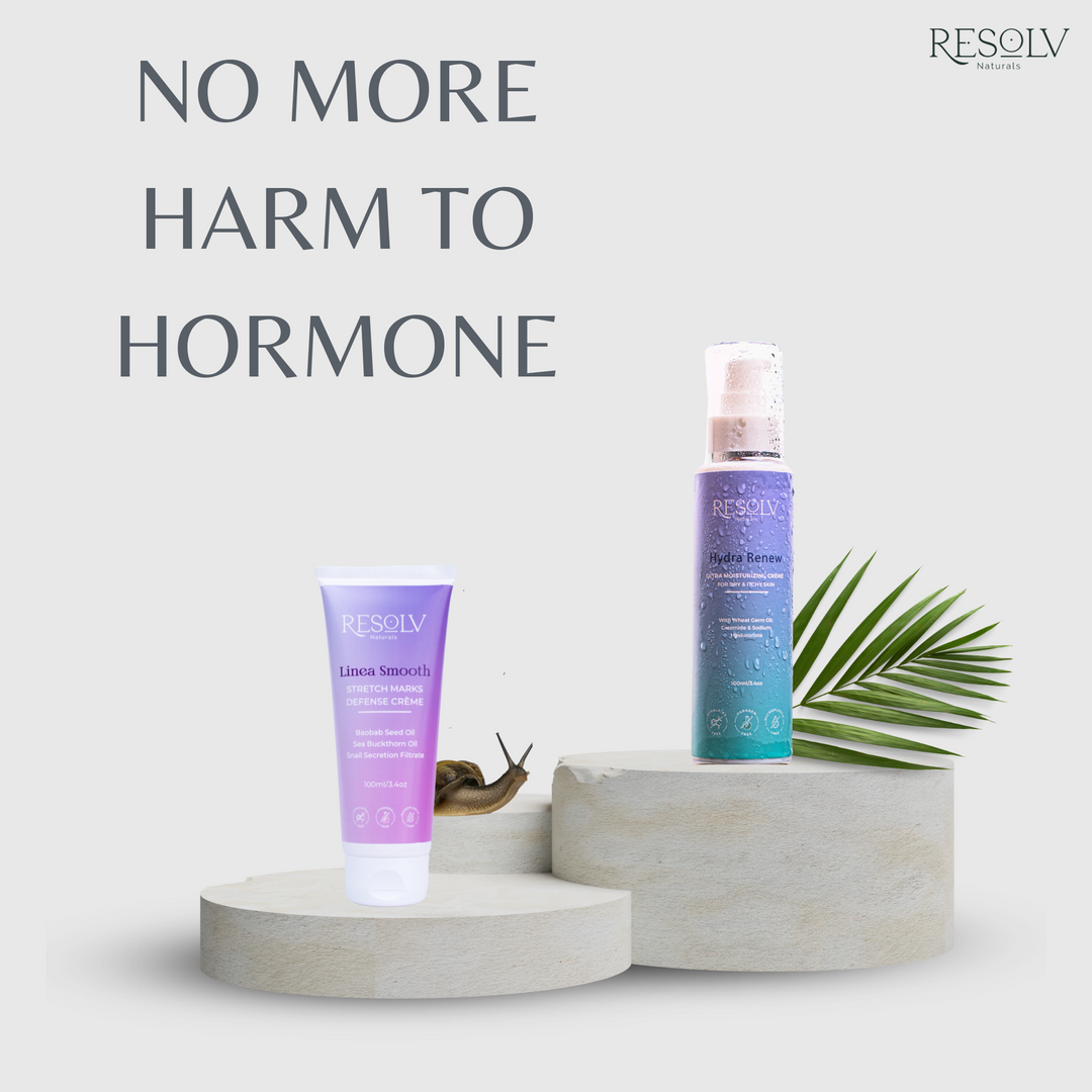 HORMONE SAFE GIFT SET FOR NEW MOM (100 ML, Pack of 2, LINEA SMOOTH + HYDRA RENEW + GIFT BOX)