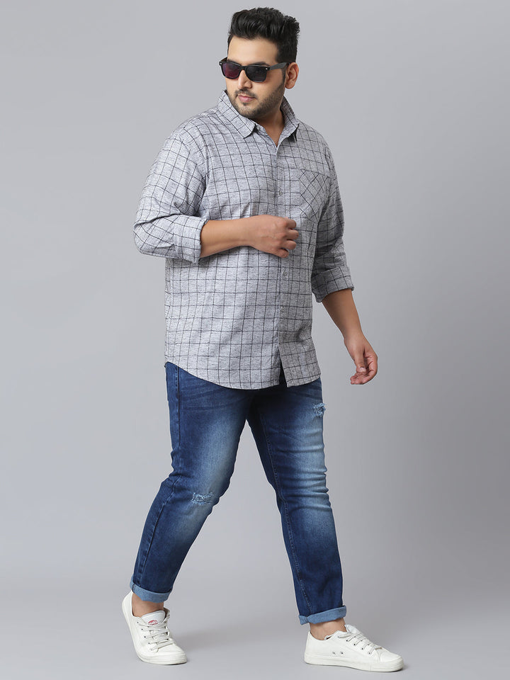 MEN STRIPED HALF SLEEVE CASUAL T-SHIRT