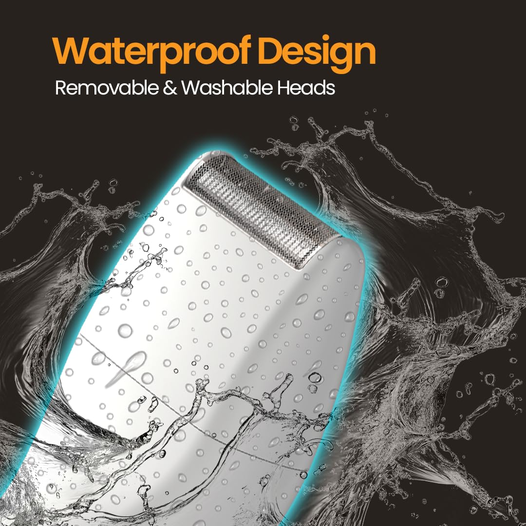 Airluxe BikiniGlow 2-in-1 Bikini Trimmer & Shaver for Women