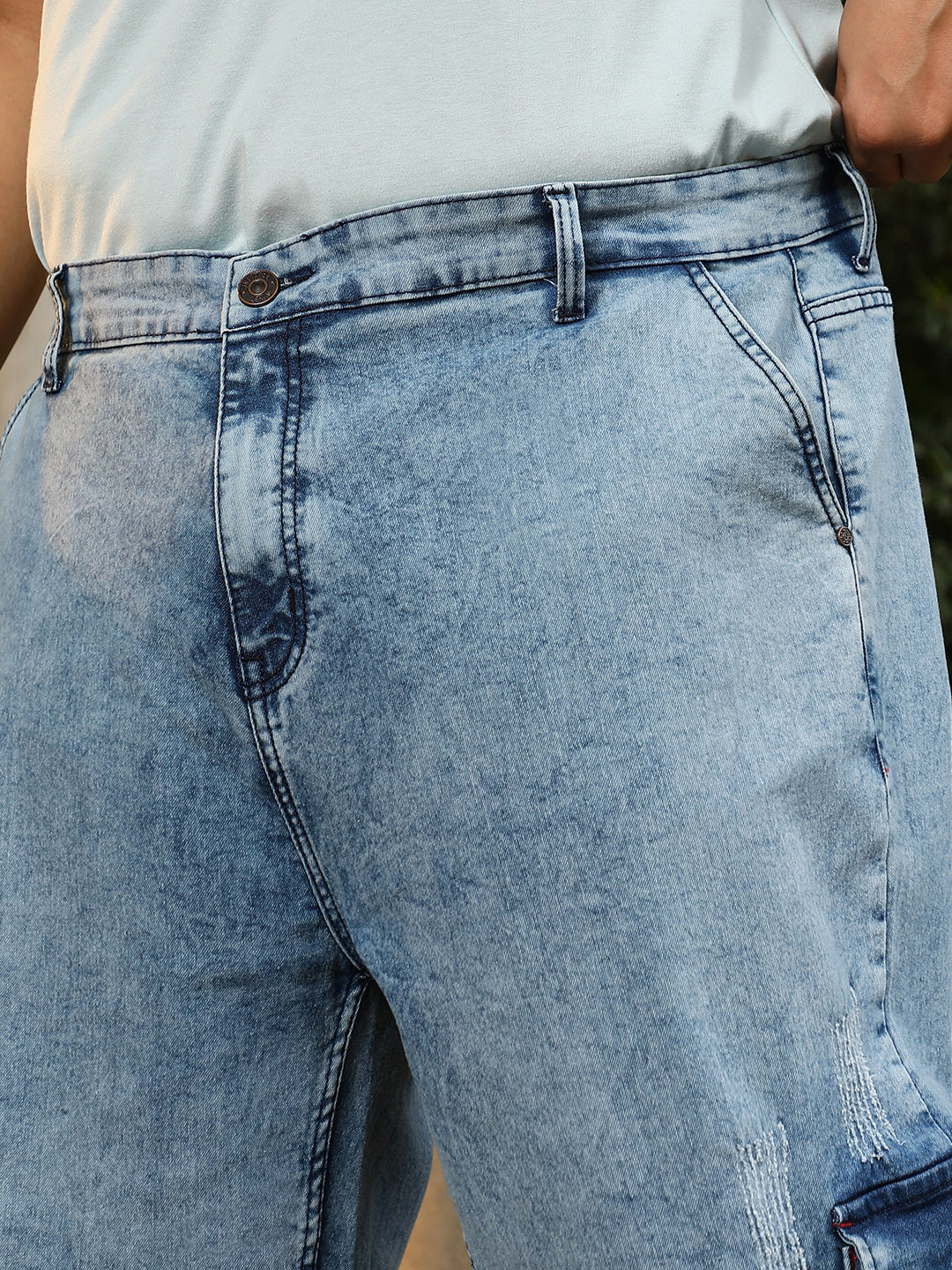 Cargo Denim Jeans