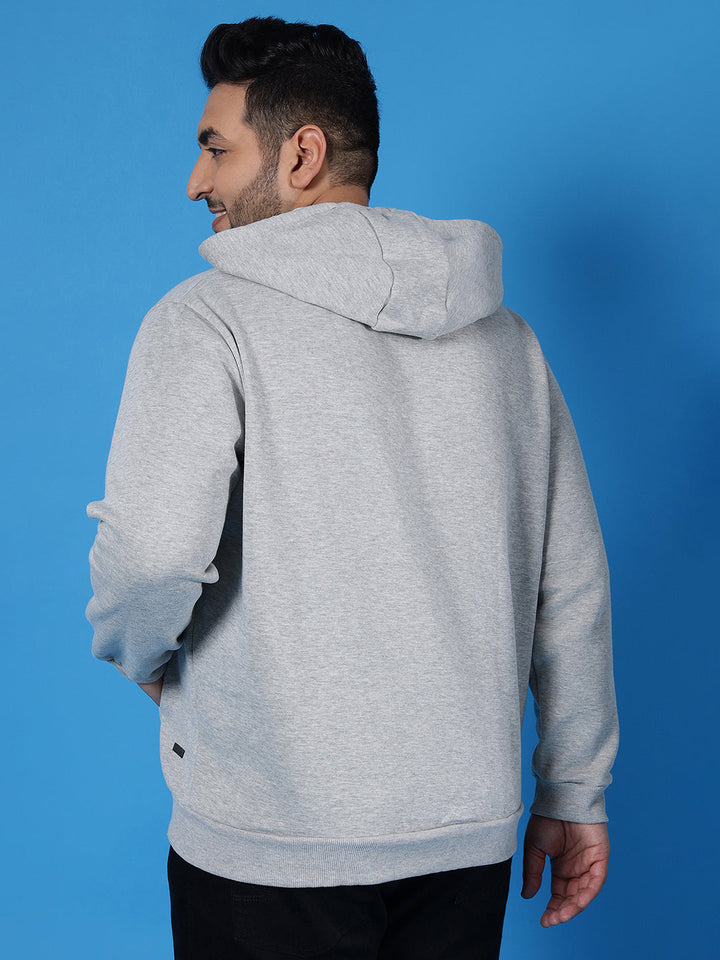 Printed Casual Hooded Sweastshirt