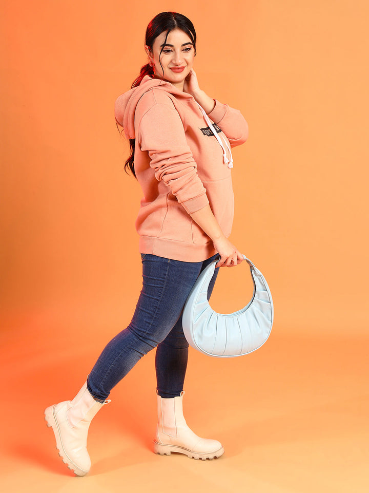 Printed Hooded Sweatshirt