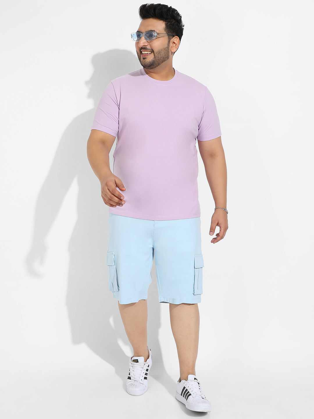Lilac Basic Regular Fit T-Shirt