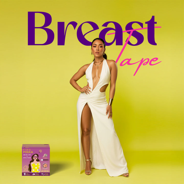 Breast Tape (Free 5 pairs of Nipple Pasties) Testing