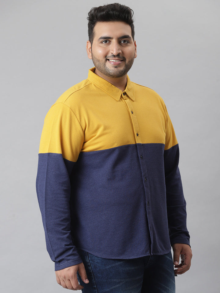 Colorblocked Full Sleeve Shirt