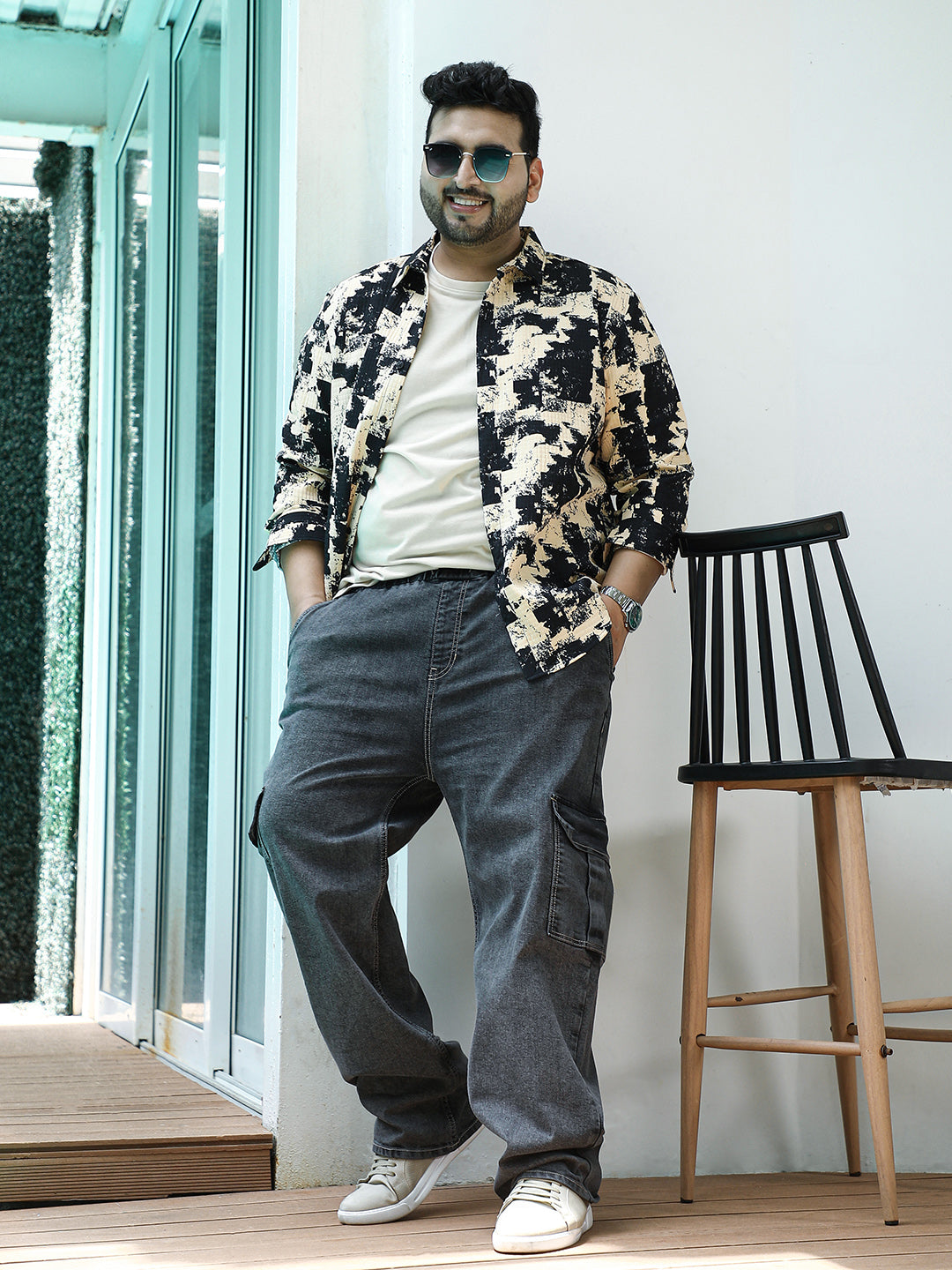 Utility Relaxed Denim Jeans