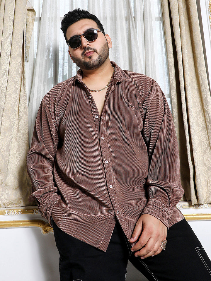 Pleat-Creased Shirt