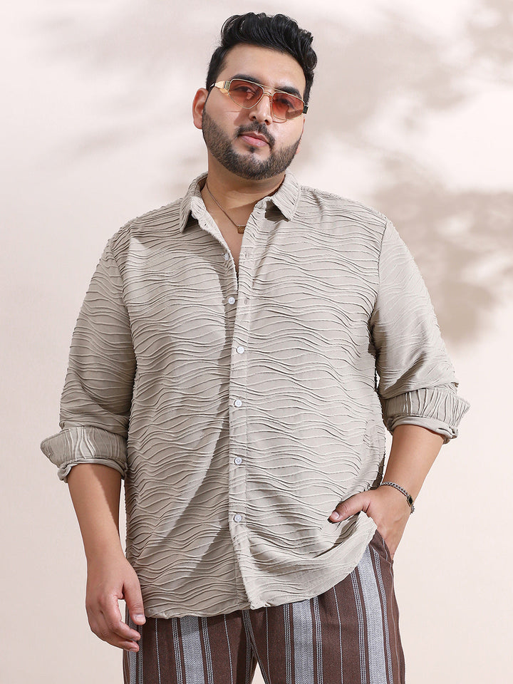 Self-Design Wave Shirt