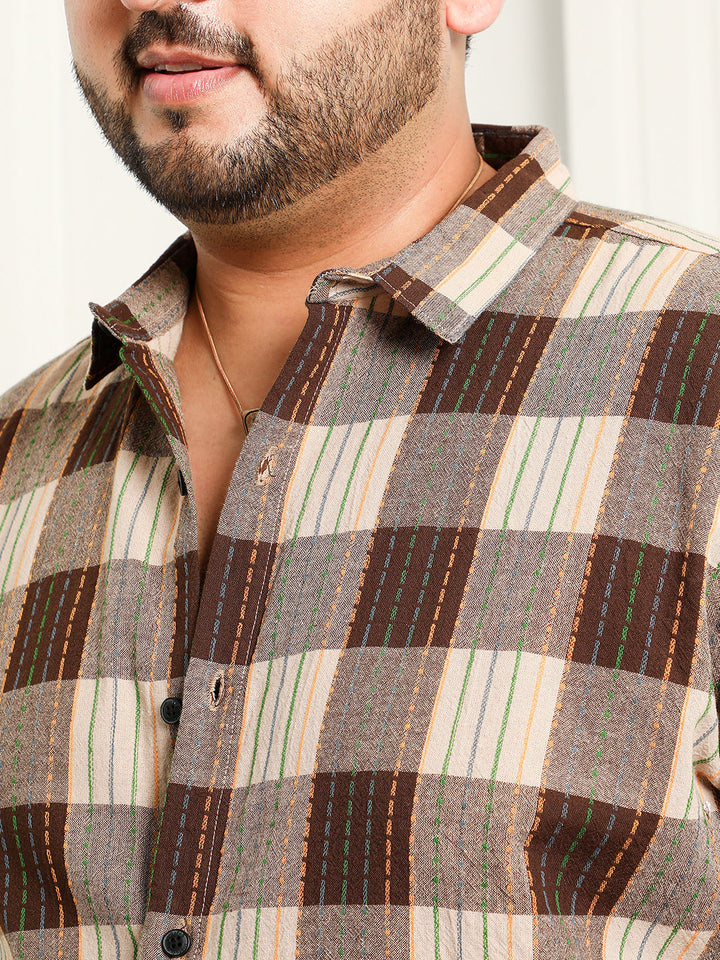Chalk-Buffalo Check Shirt