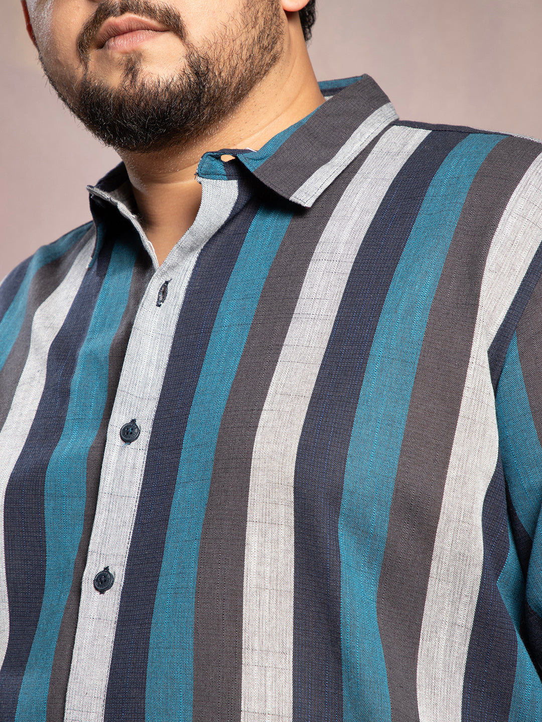 Block-Striped Shirt